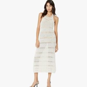 Mango Cream Crochet Egipto Dress